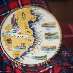 Costa Brava Decorative Plate